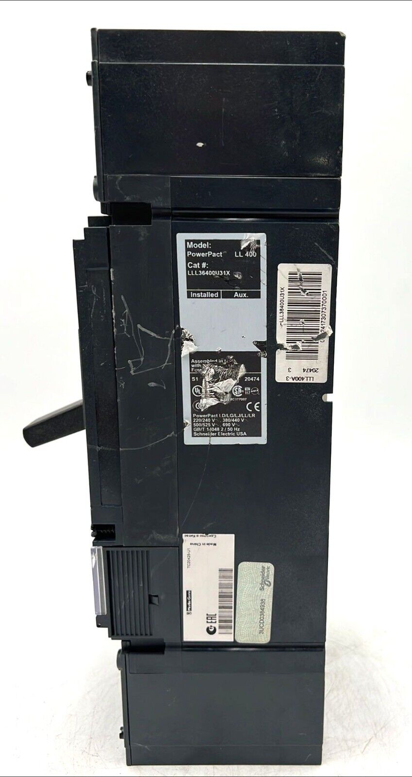 Square D LLL36400U31X New