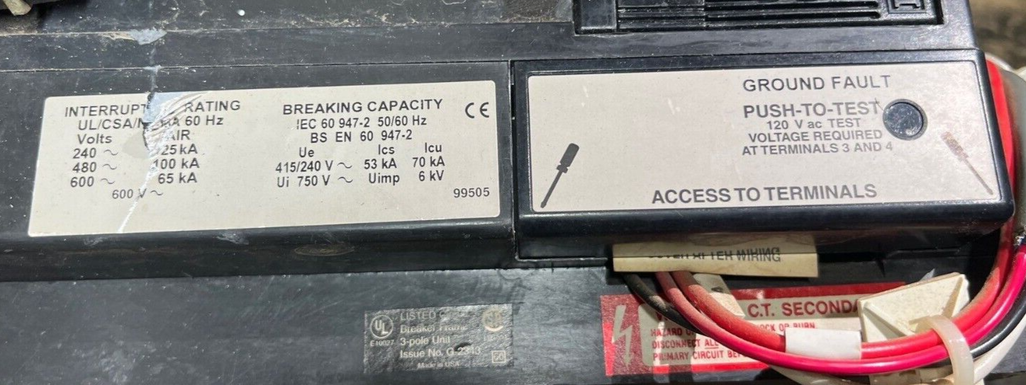 Square D PXF361600G Used