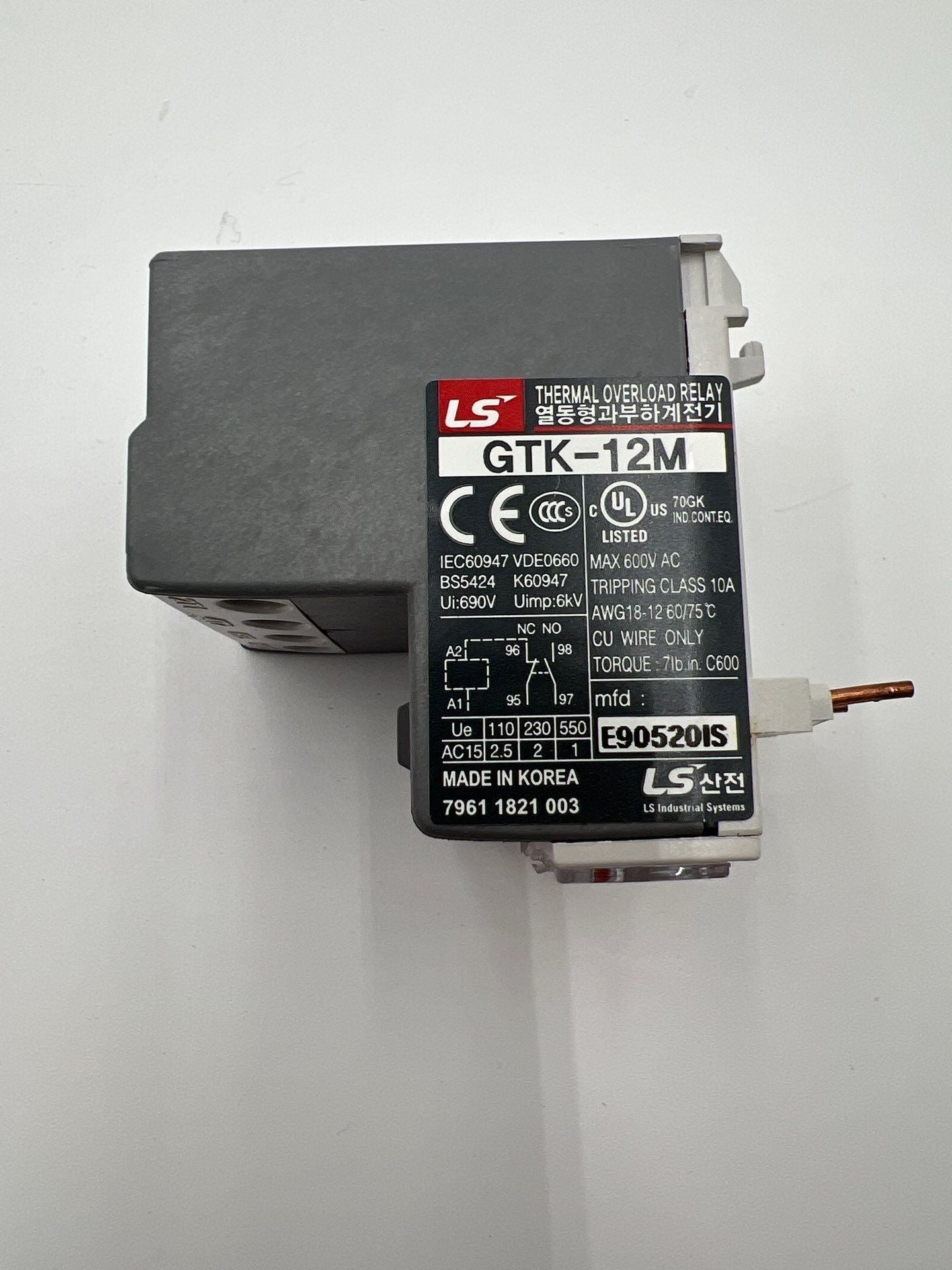 LS Electric GTK12M-0.21 Used