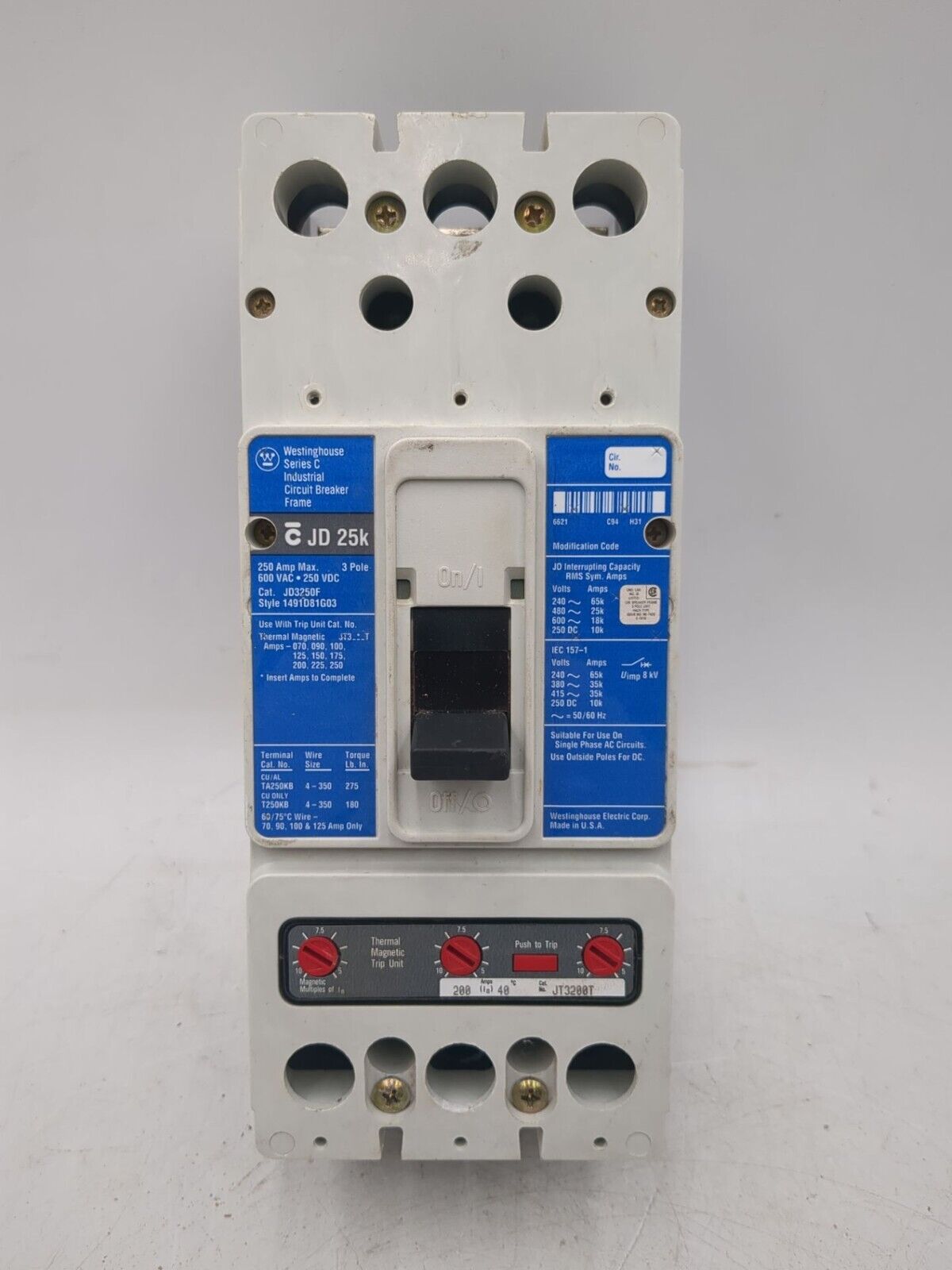 Westinghouse JD3250 Used