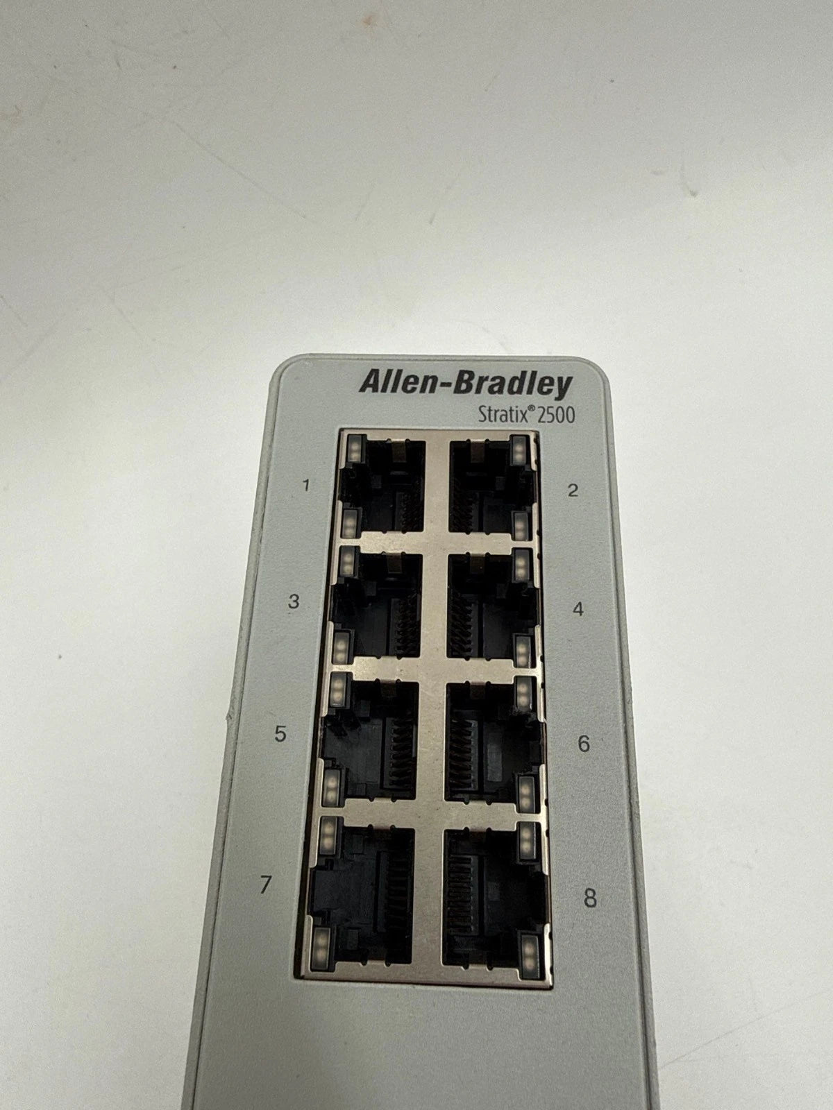 Allen Bradley 1783-LMS8 A Stratix 2500 EtherNet IP 8-Port Managed Switch Used