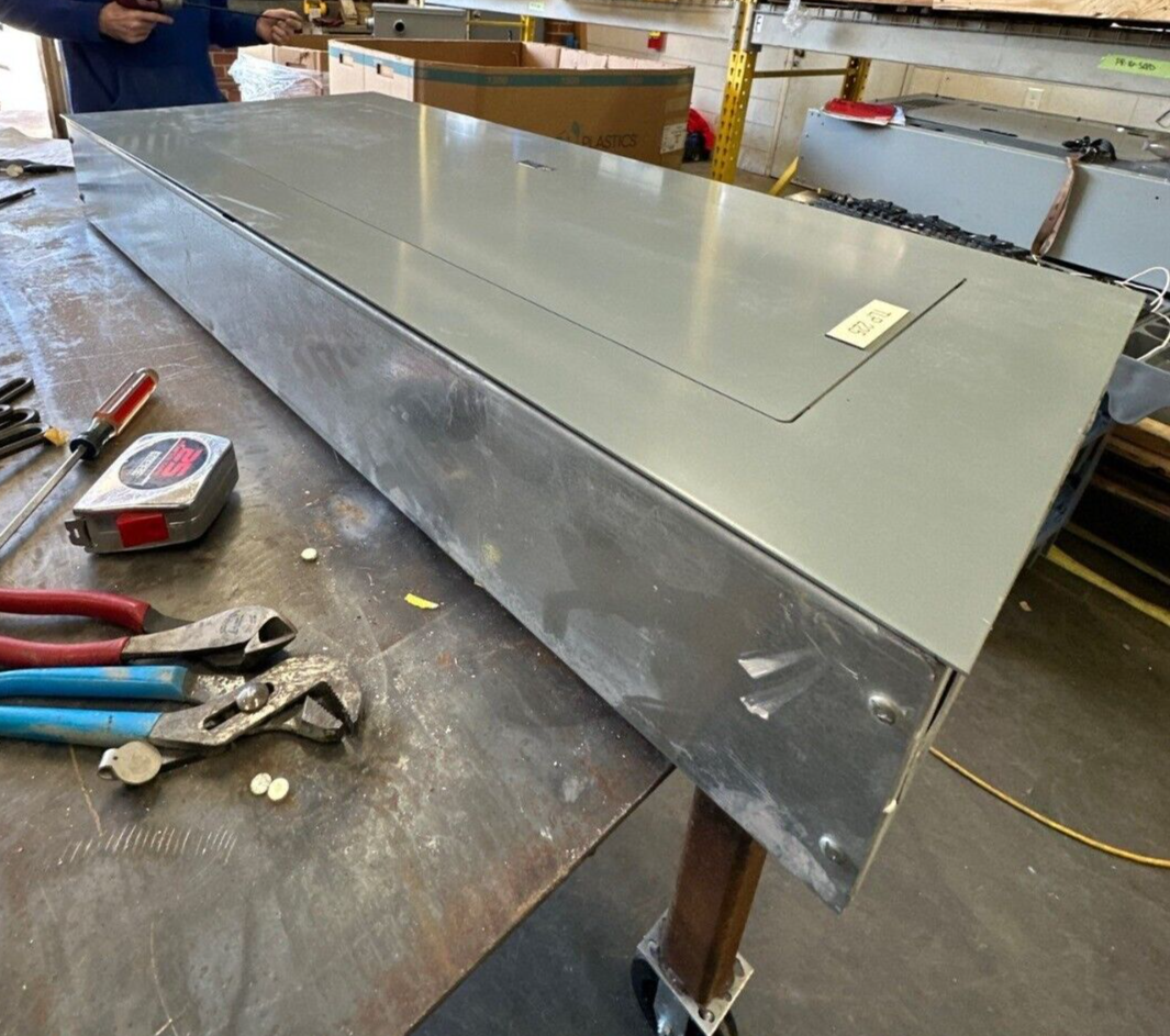 Square D NF Panelboard 250A 600Y/347V 3PH 4W 42 Circuit Indoor Encl 250 Amp MLO P355 Used