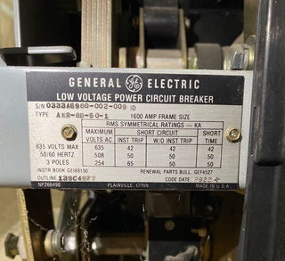GE AKR-8D-50-1 Used