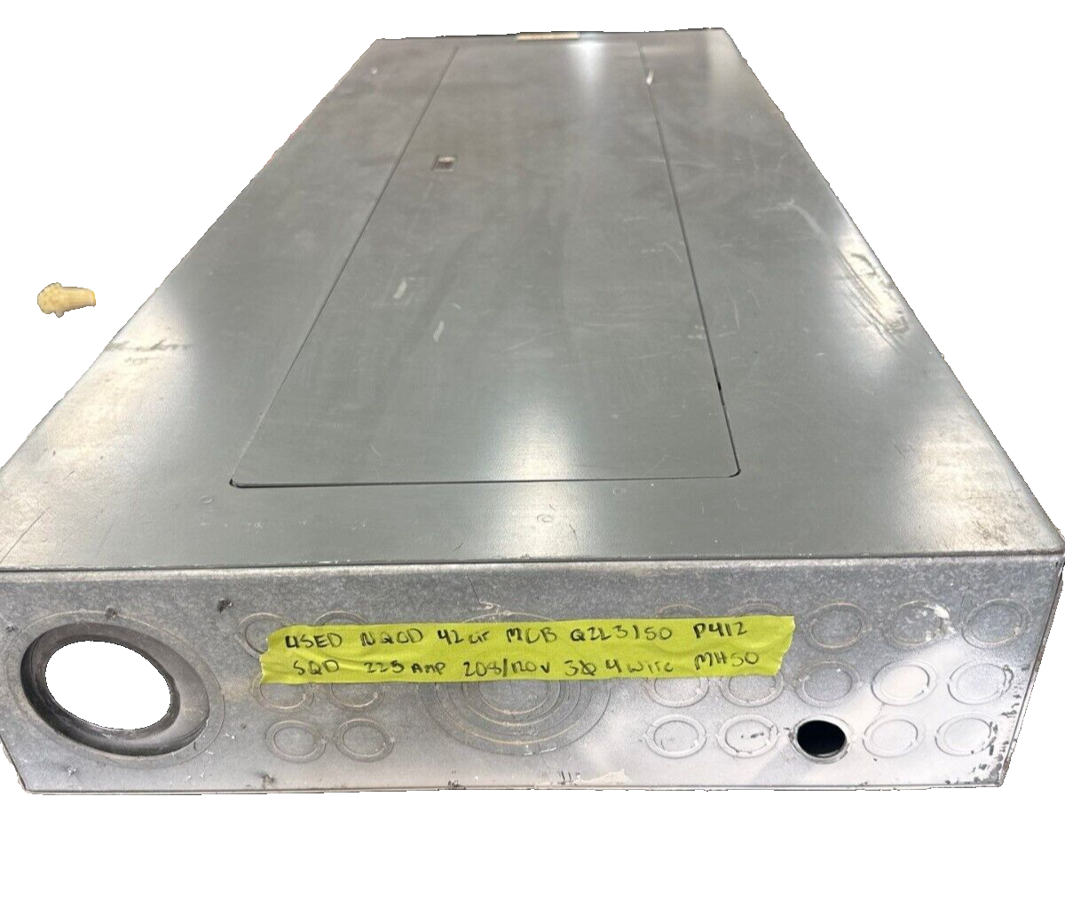 Square D NQOD442M225 NQOD Panelboard 225A 208Y/120V 3PH 4W Main MCB Q2L3150 MH50 P412 Used