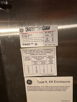 GE CR407ES New