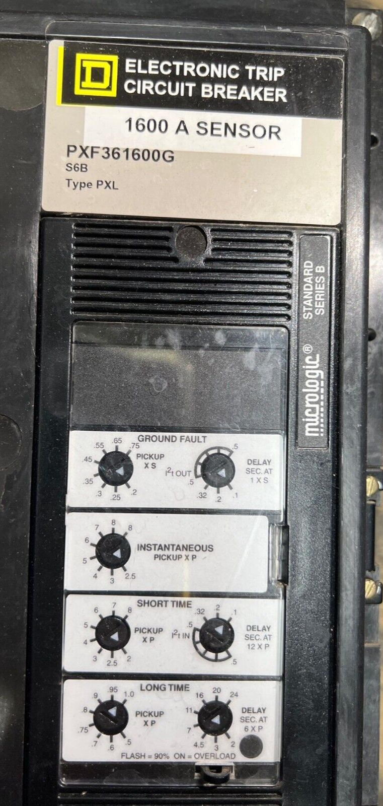 Square D PXF361600G Used