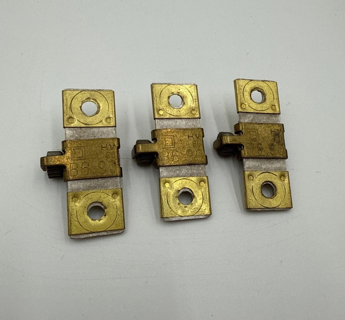 3PC Lot Square D B6.90 Thermal Unit Overload Relay Heater Unit 4.48-5.68Amp B690 Used