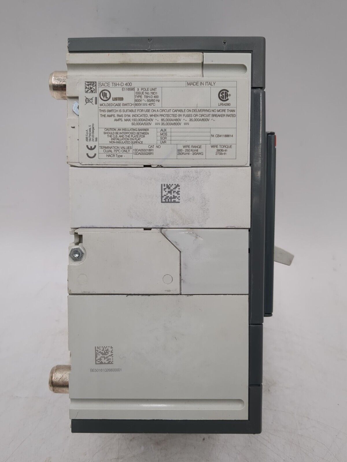 ABB T5H400DW Used