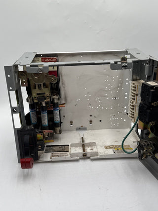 GE 8000 12" 30A MCC Bucket Fused Feeder Motor Control 30 Amp Used