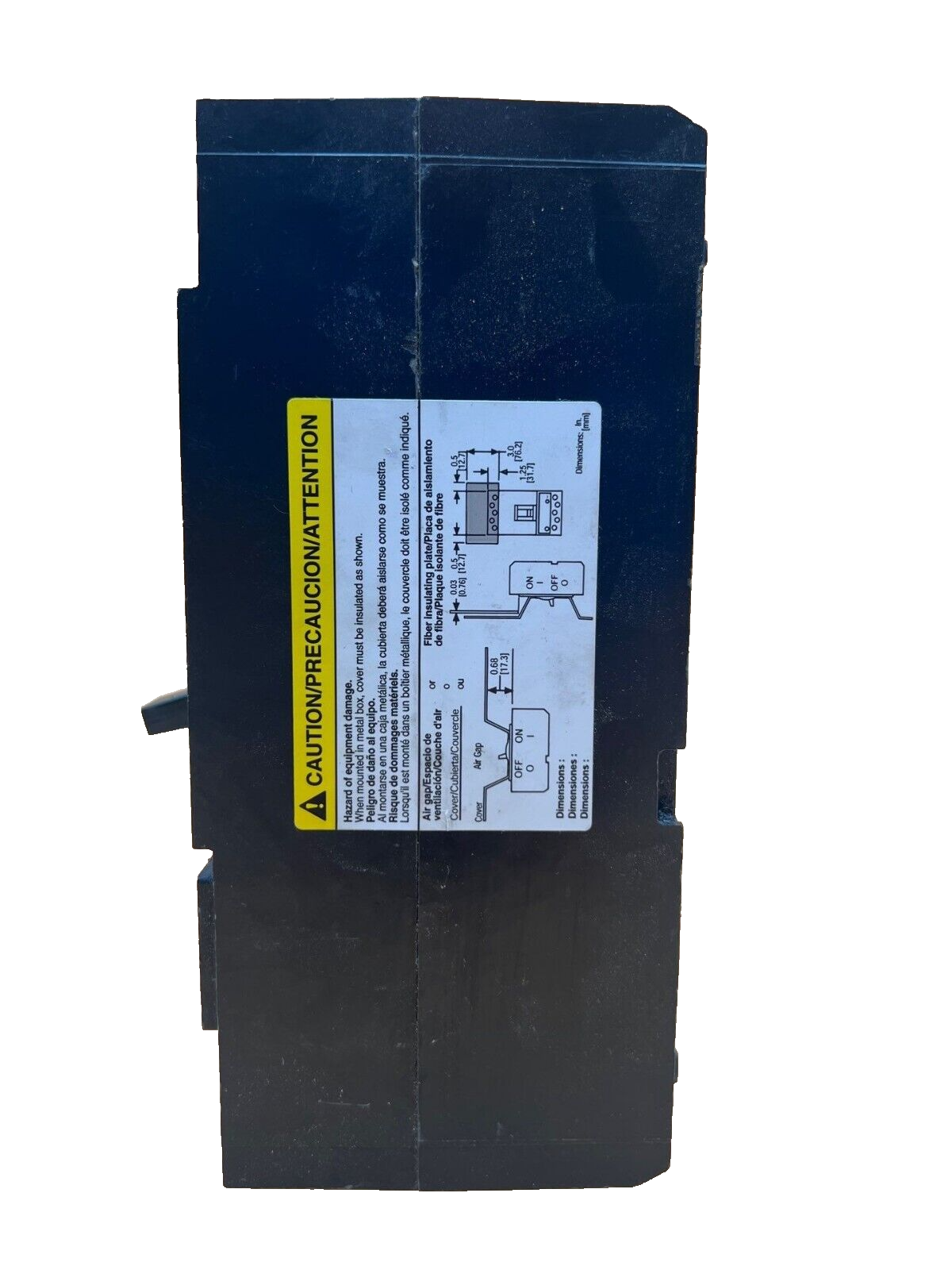 Square D KCP34225 Used