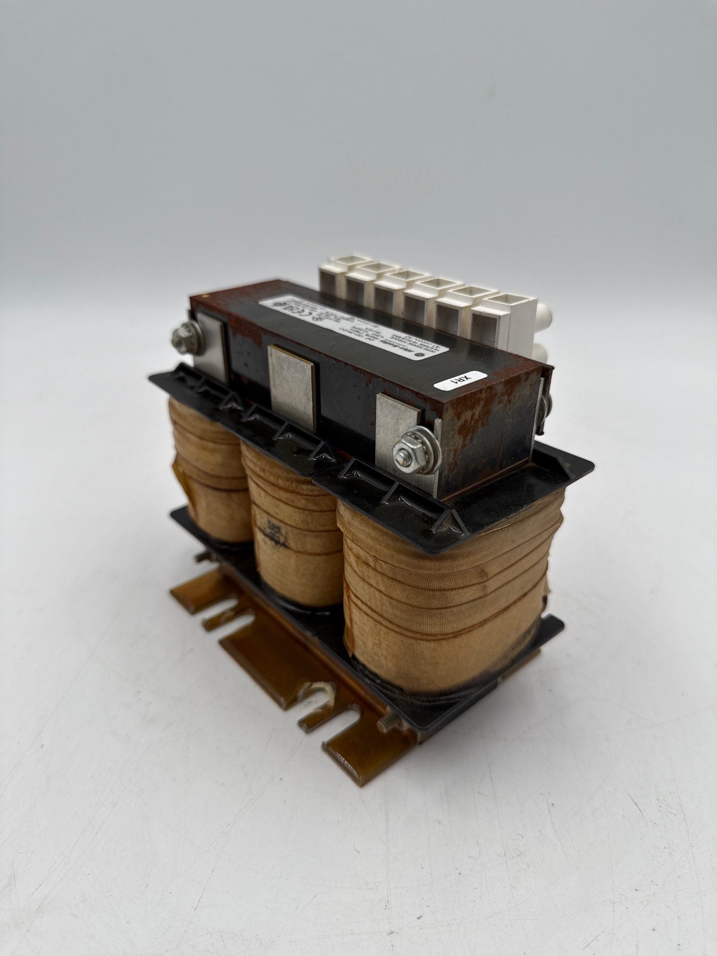 Allen Bradley 1321-3R12-C Line Reactor 3PH 4.2mH 12A 600V IP20 Open Type Used