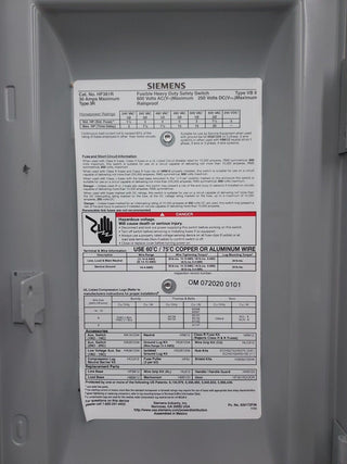 Siemens HF361R New