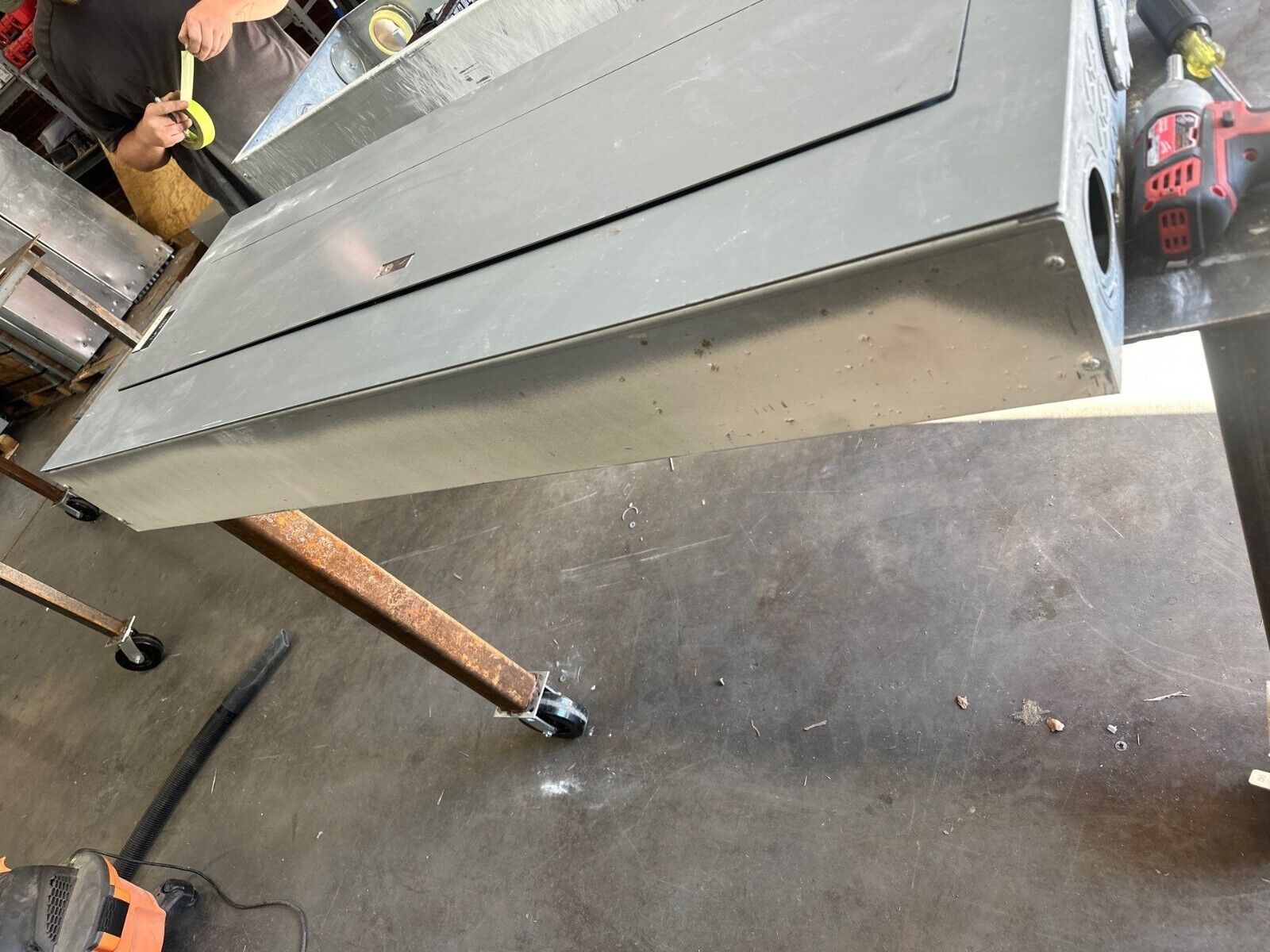 Square D NQOD442M225 Panelboard 225A 208/120V 3PH NQOD MCB Indoor Encl 42Circuit P366 Used