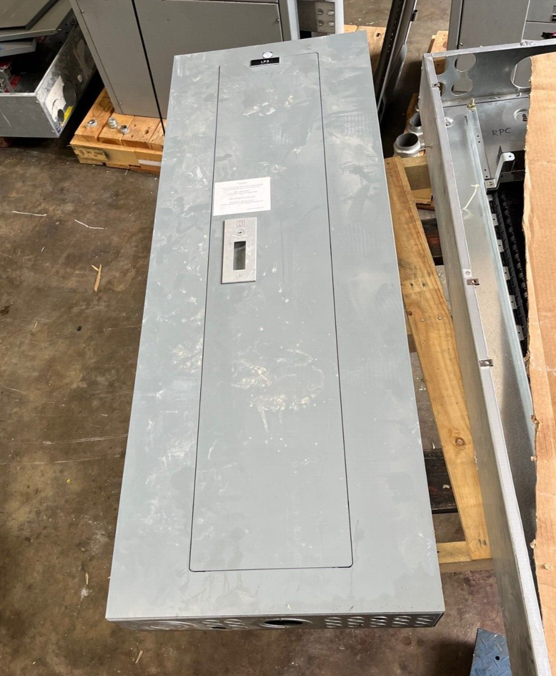 Square D NQOD Panelboard 225A 208/120V 3PH 4W Indoor Encl 42 Cir KCL34225 MCB P571 Used