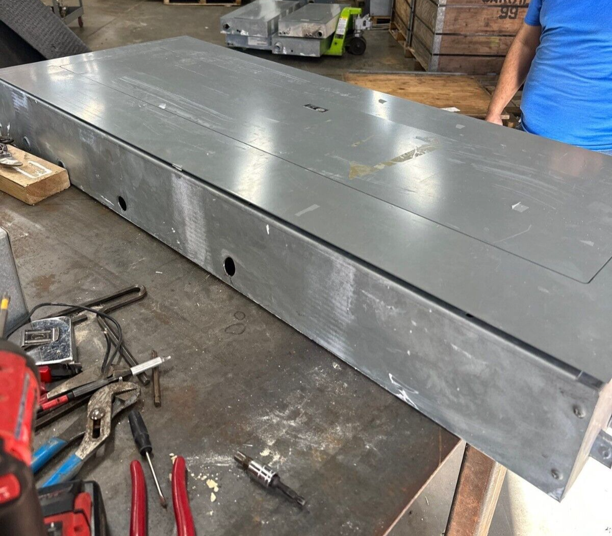 Square D NQOD442M225 Panelboard 225A 208Y/120V 3PH 42Cir 4W Indoor MCB Q2L3150 P342 Used