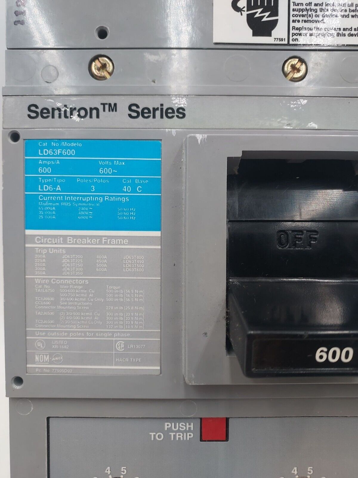 Siemens LD63B600 Used