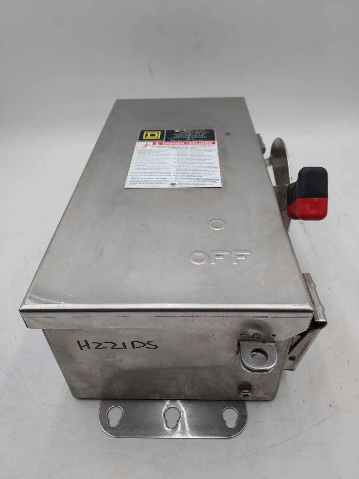 Square D H221DS Used