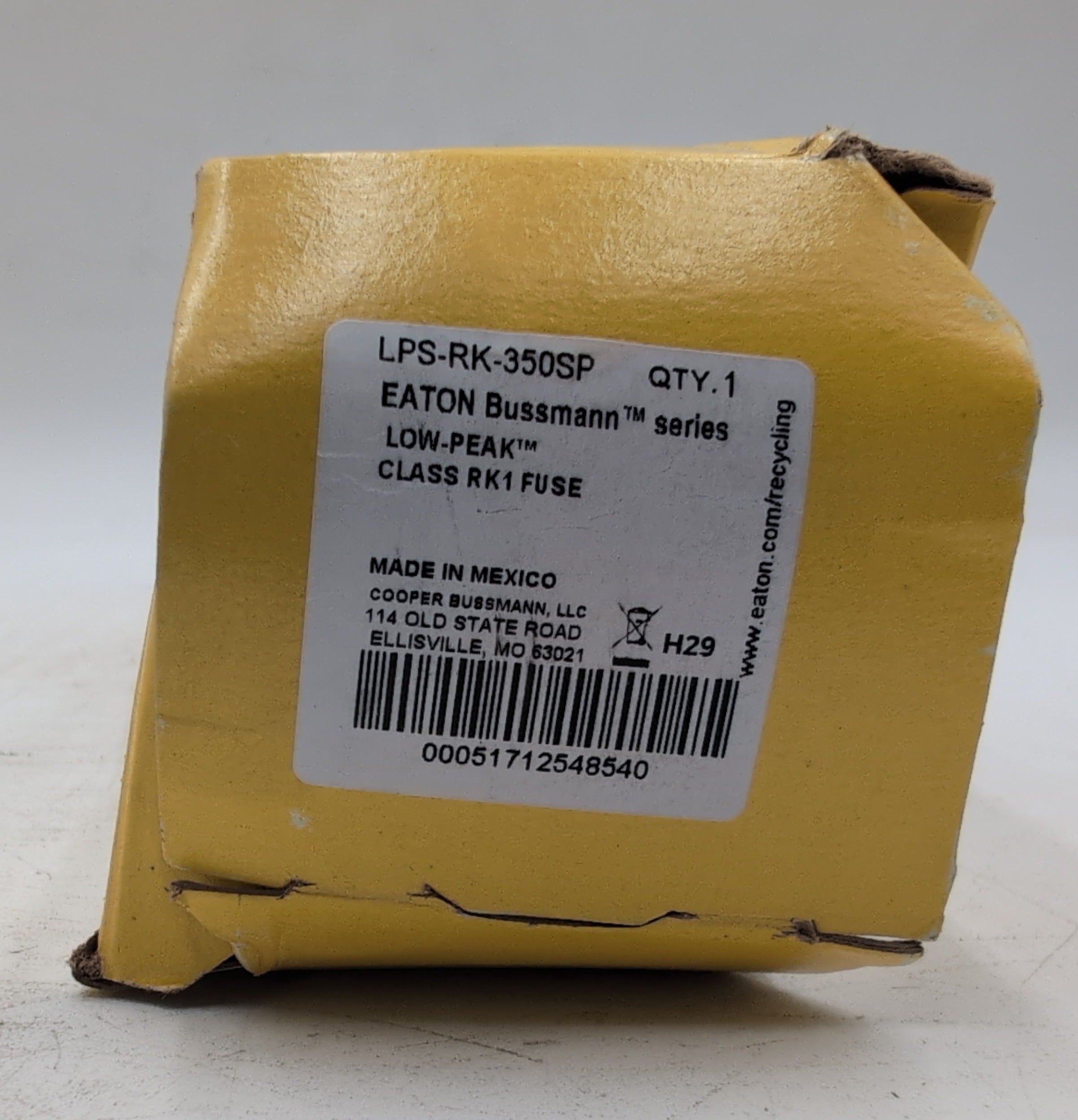 Bussmann LPS-RK-350SP Low Peak Fuse 350 Amp 600V Class RK1 Time Delay NEW New