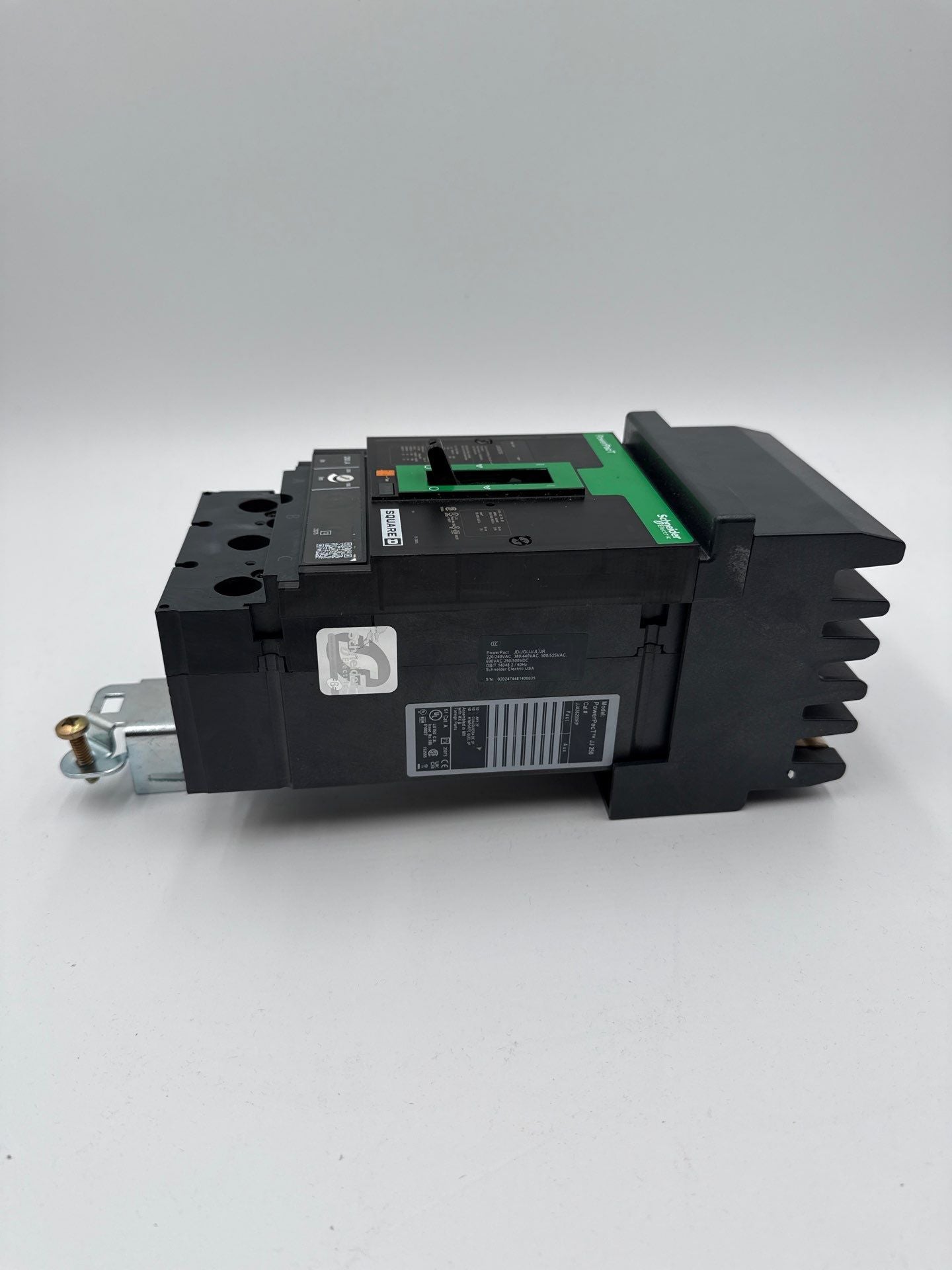 Square D JJA36200 I-Line Circuit Breaker 200A 3P 600V JJA 200 Amp 3 Pole Used