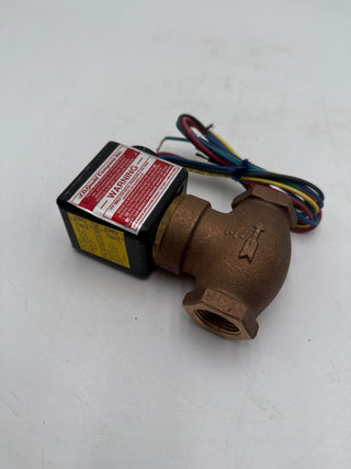 JD Gould M-1-3T Solenoid Valve 3/4" 5-125PSI 120/240V Steam 26W 60Hz New
