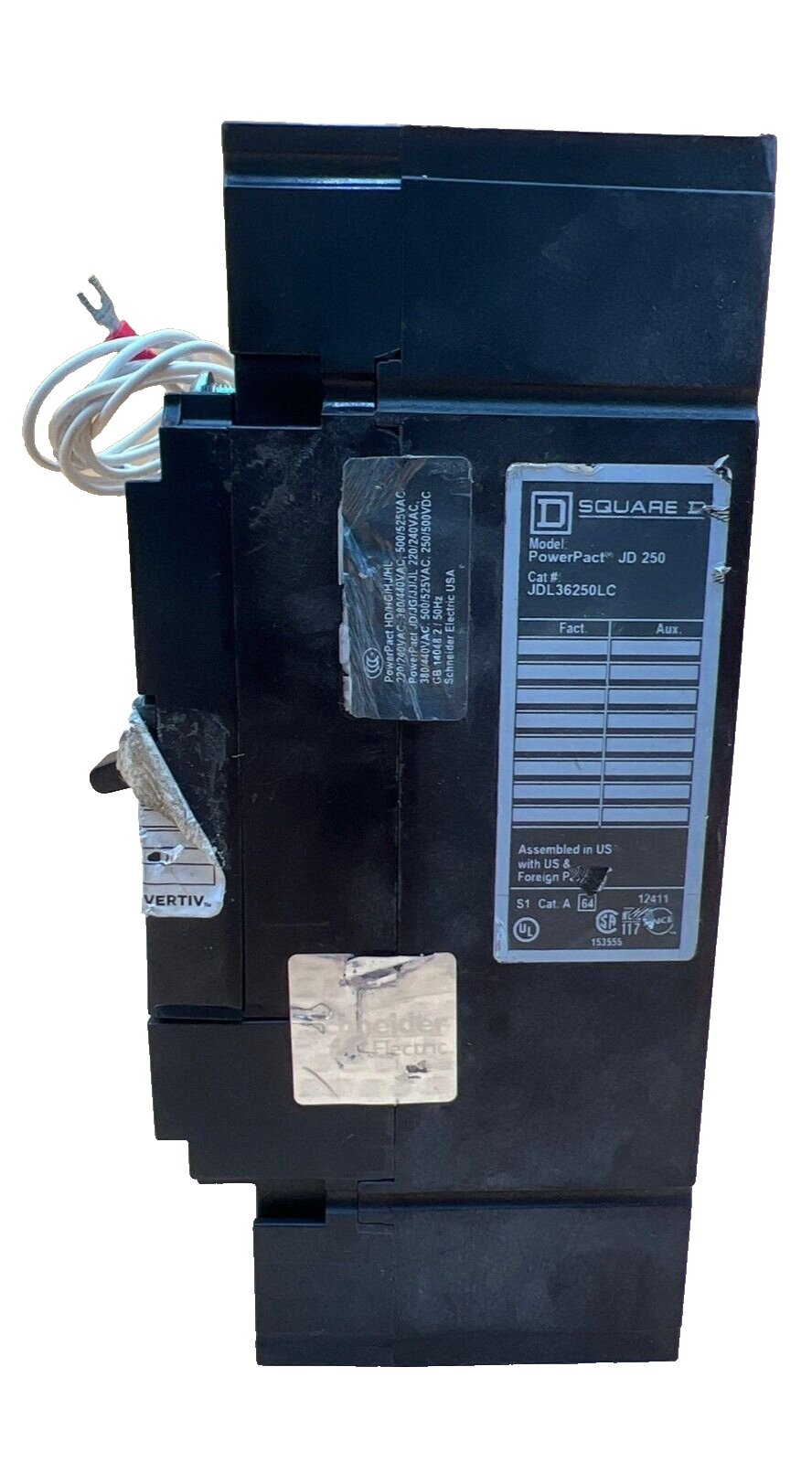 Square D JDL36250LC Used