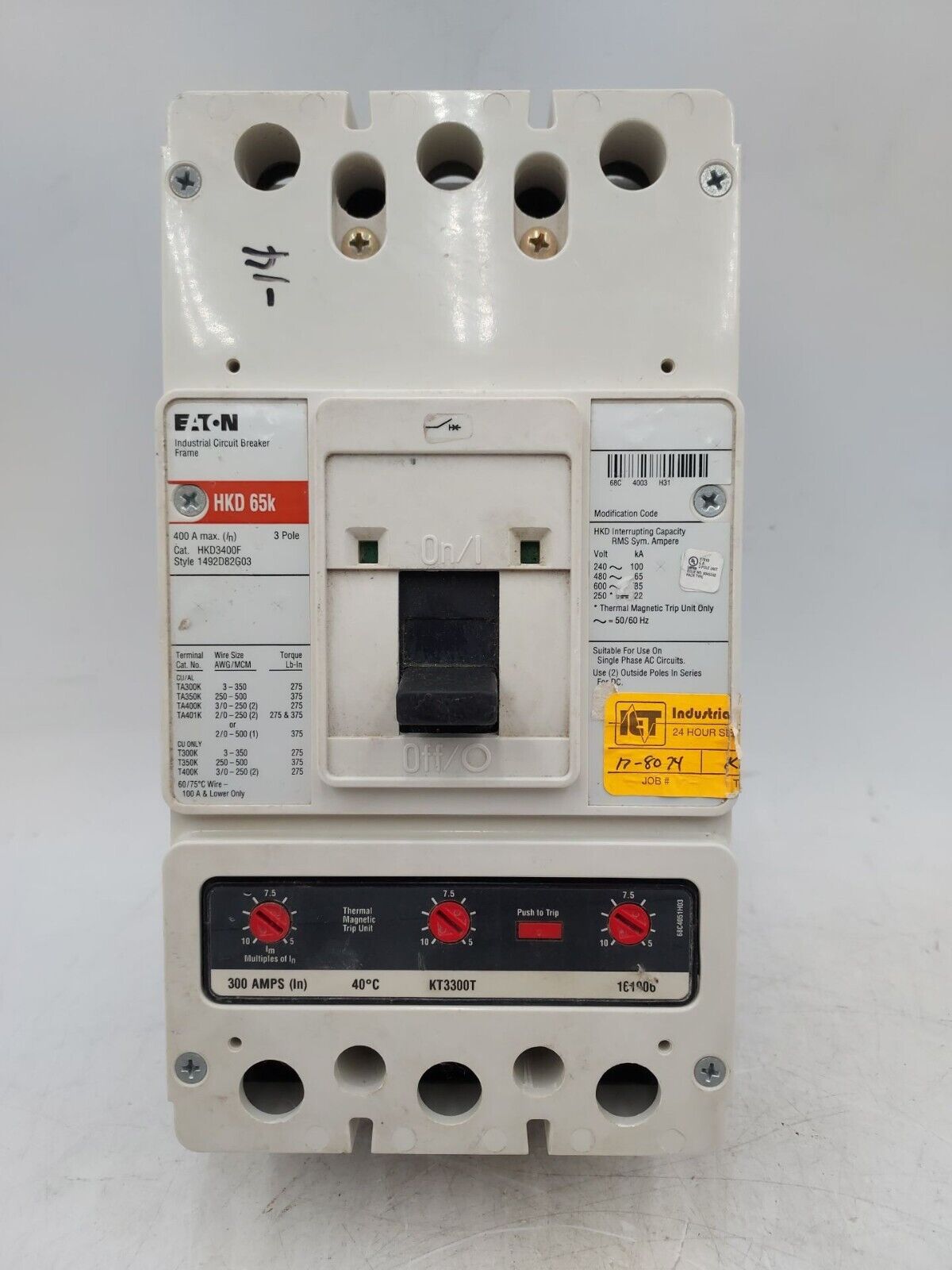 Eaton HKD3400 Used