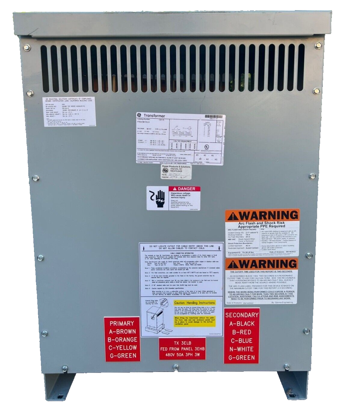 GE 9T83C9872G15 Used