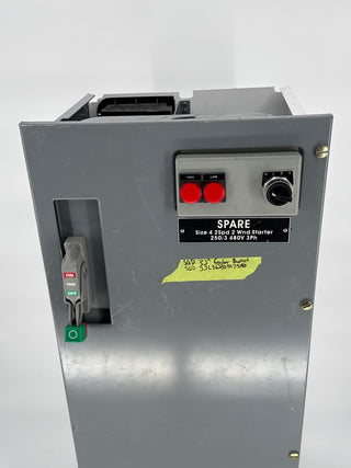 Square D Model 6 32" 250A MCC Feeder Bucket JJL36250M75AB Breaker Used