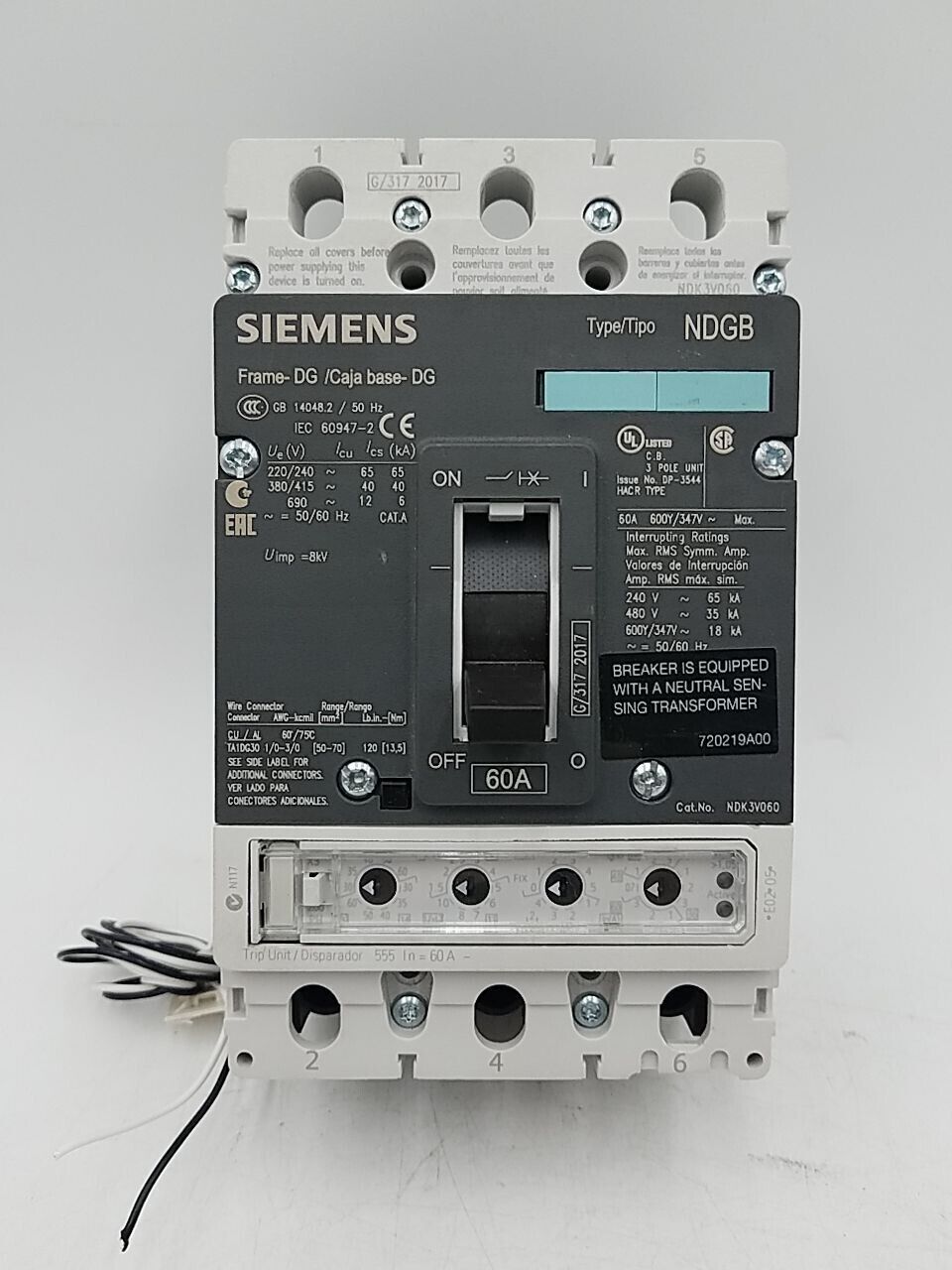 Siemens NDK3V060 New