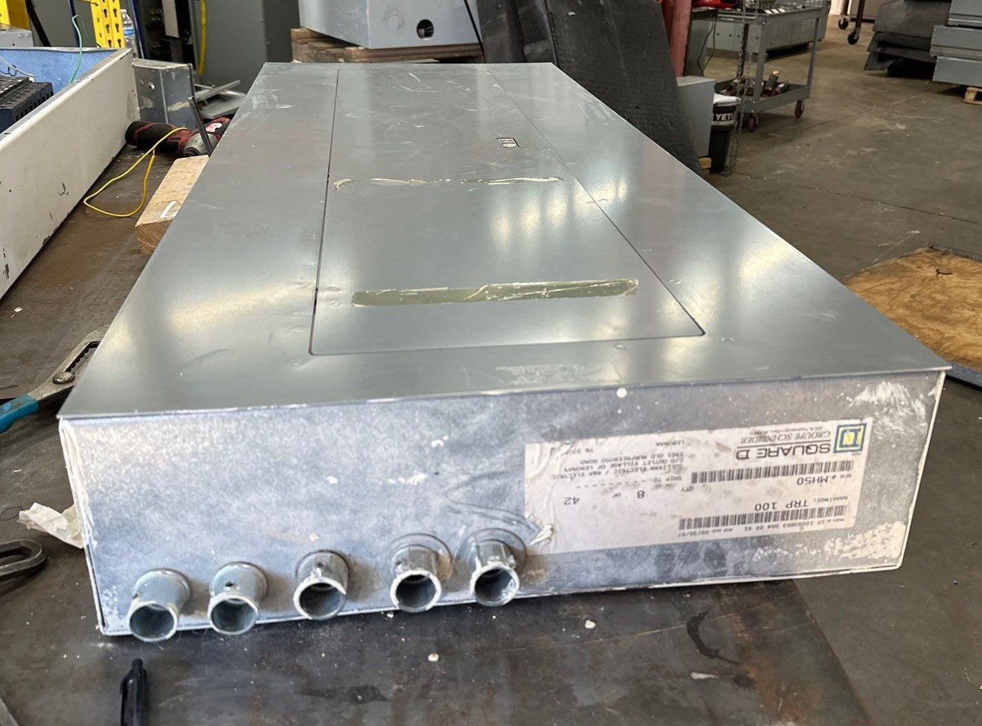 Square D NQOD442M225 Panelboard 225A 208/120V 3PH MCB Panel Indoor 225 Amp P337 Used