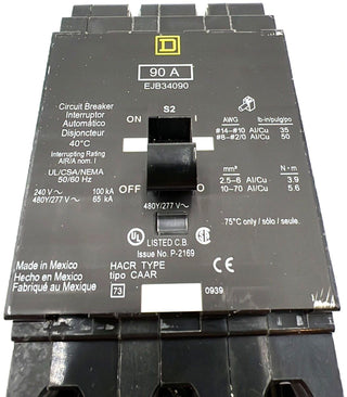 Square D EJB34090 Used