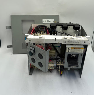 Siemens Model 90 12" 50A Combo MCC Bucket Size 2 3TF46 Starter ED63A050 Used