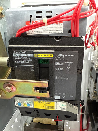 Square D Model 6 18" 100A Combo MCC Bucket Size 3 Starter 8536SEO1SX21 Used
