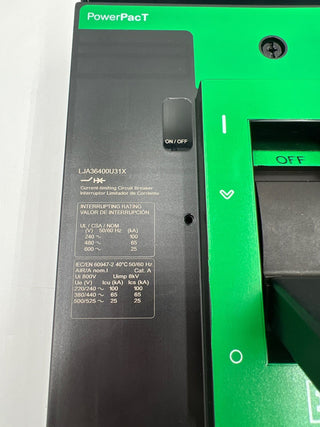 Square D LJA36400U31X Used