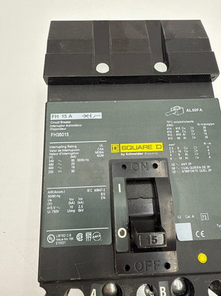 Square D FH36015 Used