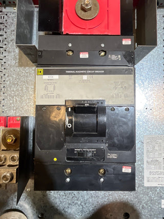 Square D I-Line Panelboard 800A 208/120V 3PH 4W MCB Panel 800 Amp 48Cir MAP36800 Used