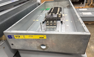 Square D NQOD442L225CU Panelboard 225A 240V 3PH 4W 42 Cir Indoor Encl MCB 225Amp P637 Used