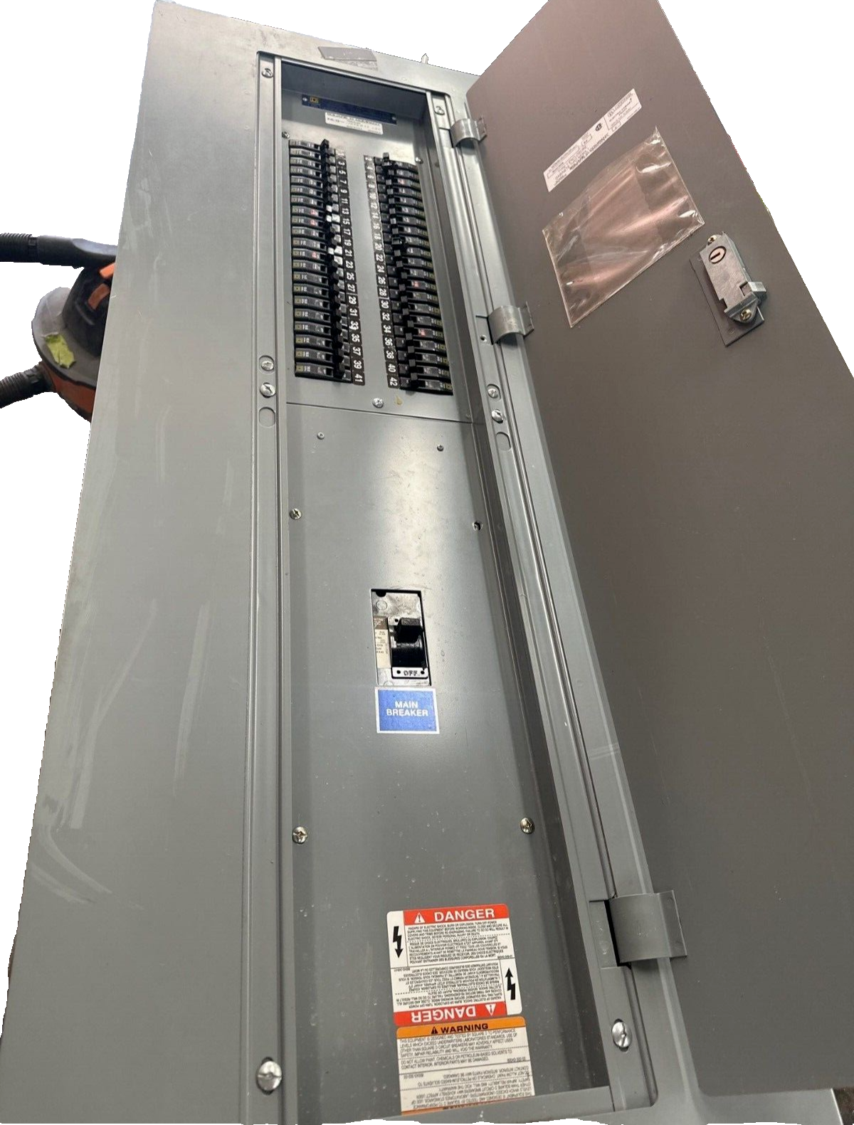 Square D NQOD442M225 NQOD Panelboard 225A 208Y/120V 3PH 4W Main MCB Q2L3200 200A P414 Used