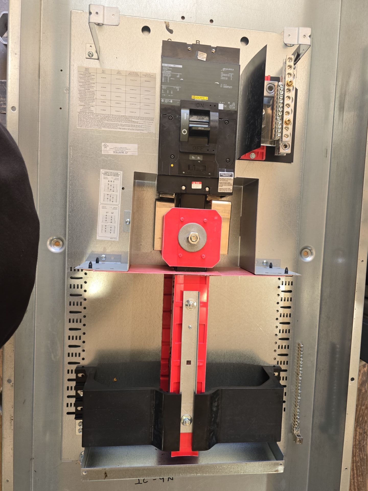 Square D HCN I-Line Panelboard 400A 480Y/277V 3PH Panel LAP36400MT MCB Used