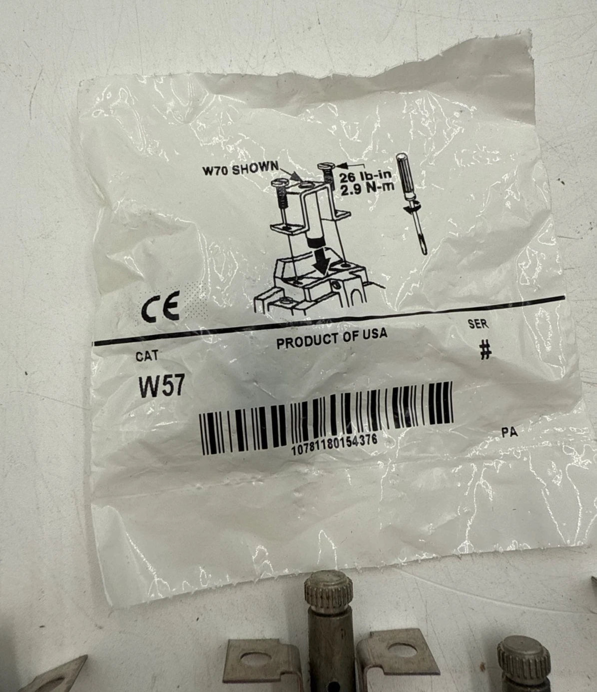 6PC Lot Allen Bradley W57 Thermal Overload Relay Heater 15.7A Element Unit W-57 New