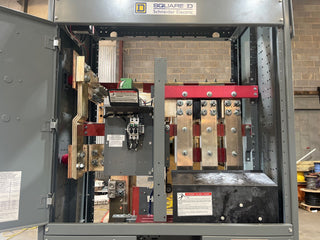 Sq D QED Switchboard 1600A 480/277V 3PH 4W 24 Space 1600 Amp Panel Main Lug Used