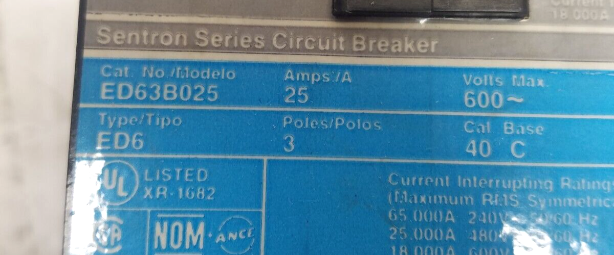 Siemens ED63B025 New