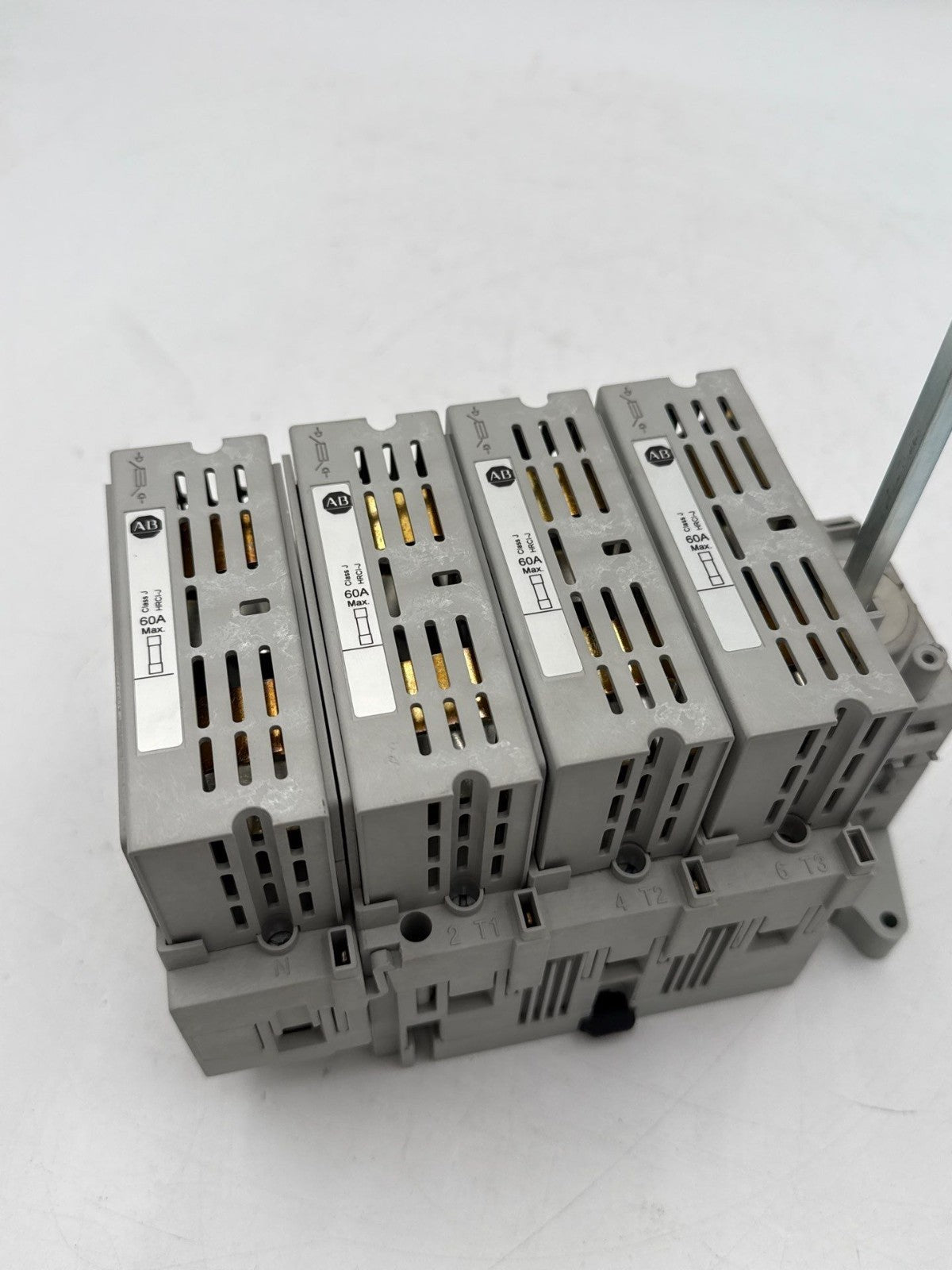 Allen Bradley 194R-J60-1753 Fusible Disconnect Switch 60A 3P 600V Handle 194R-PY Used