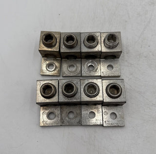 8PC CMC LA301-1 Aluminum Mechanical Lug 6-300 kcmil 1-Hole CU9-AL9 Used