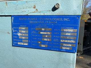 Rapid Power Technologies M50K6-TS Used