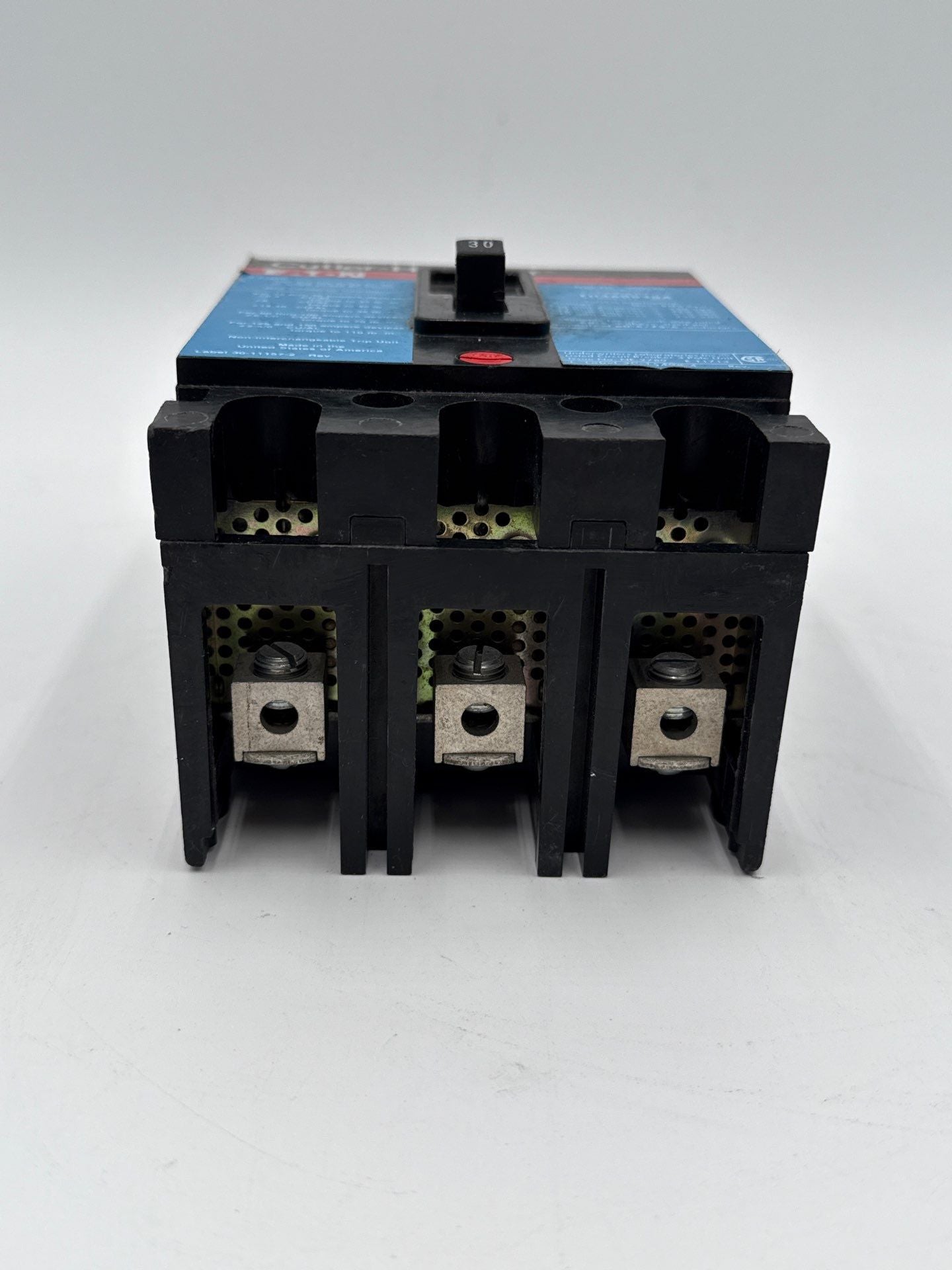 Eaton FH360030A Circuit Breaker 30A 3P 600V FH 30 Amp 3 Pole Used