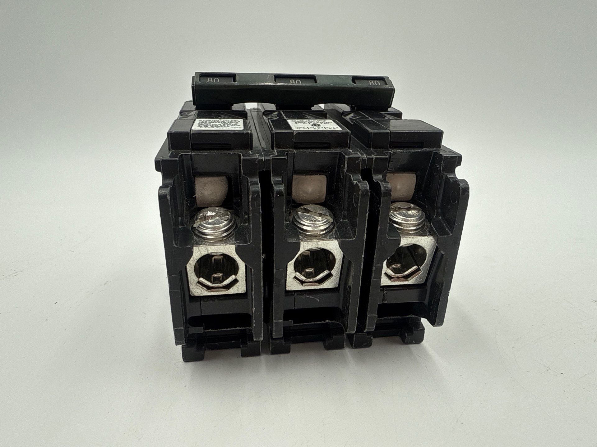 Siemens B380HH Circuit Breaker 80A 3P 240V HBL 80 Amp 3 Pole 3PH Bolt On Used