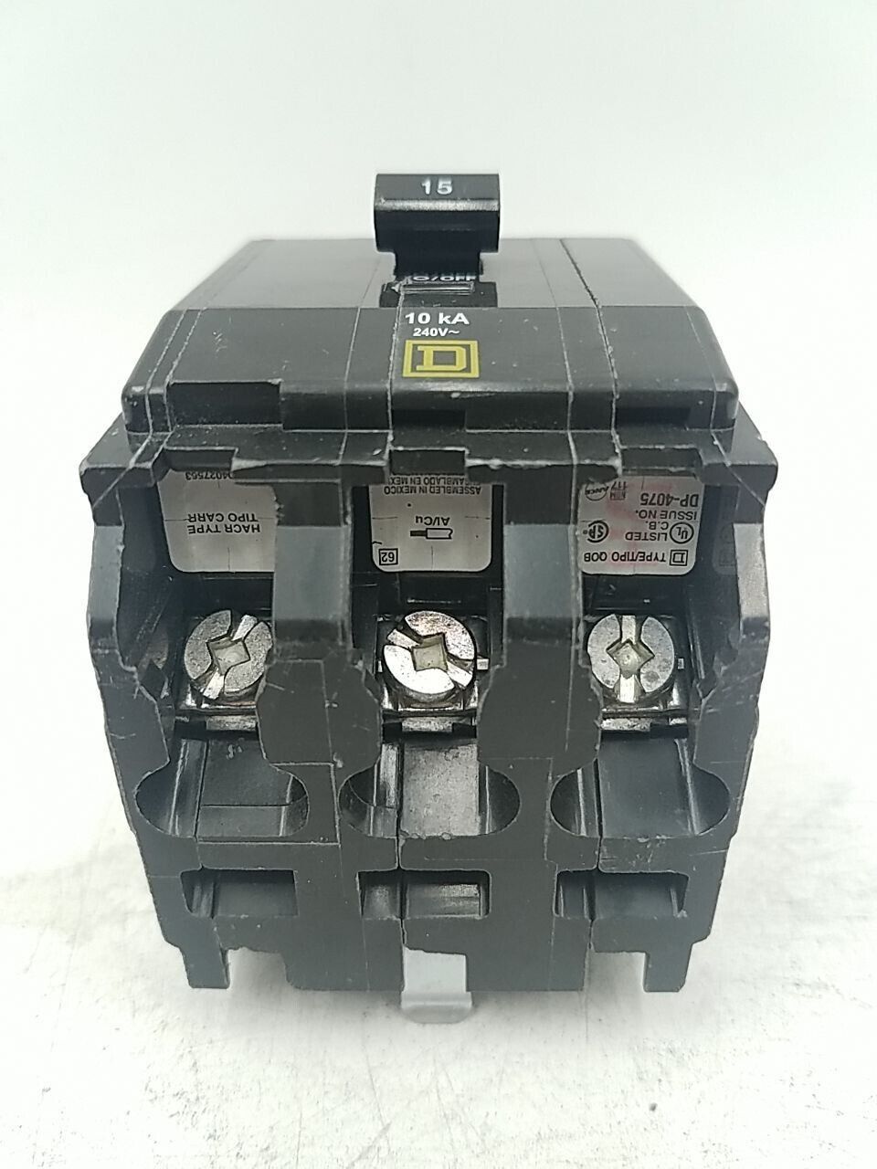 Square D QOB315 Used