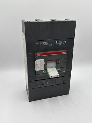 ABB S6N Circuit Breaker 800A 3P 600V 3PH SACE S6 LSI Trip PR212/P 800 Amp Used