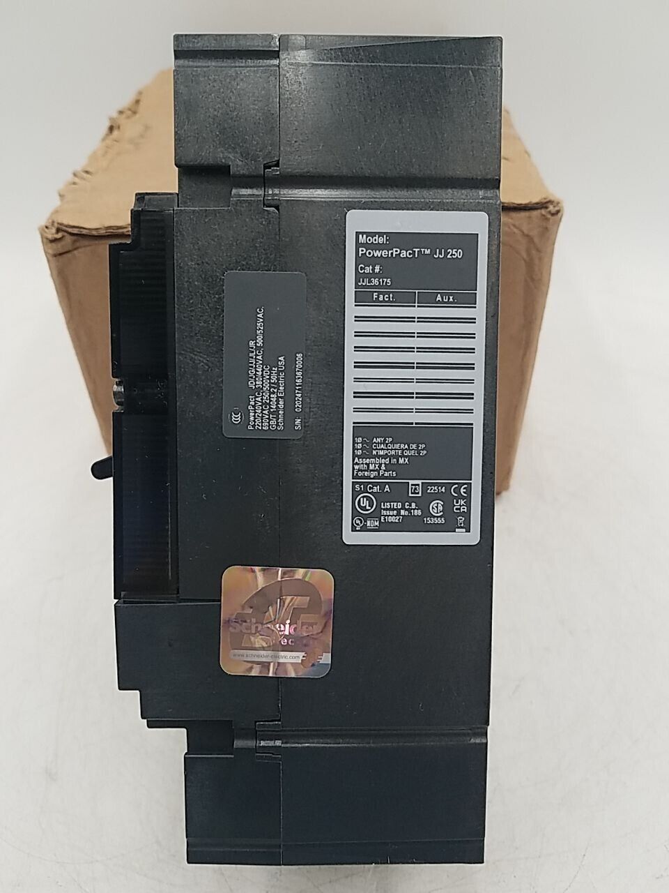 Square D JJL36175 New